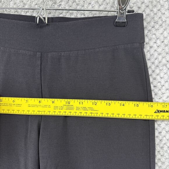 Eileen Fisher Pants Women PP 2P-4P Gray Pull On Capri Mid Rise Stretchy Elastic - Picture 10 of 10